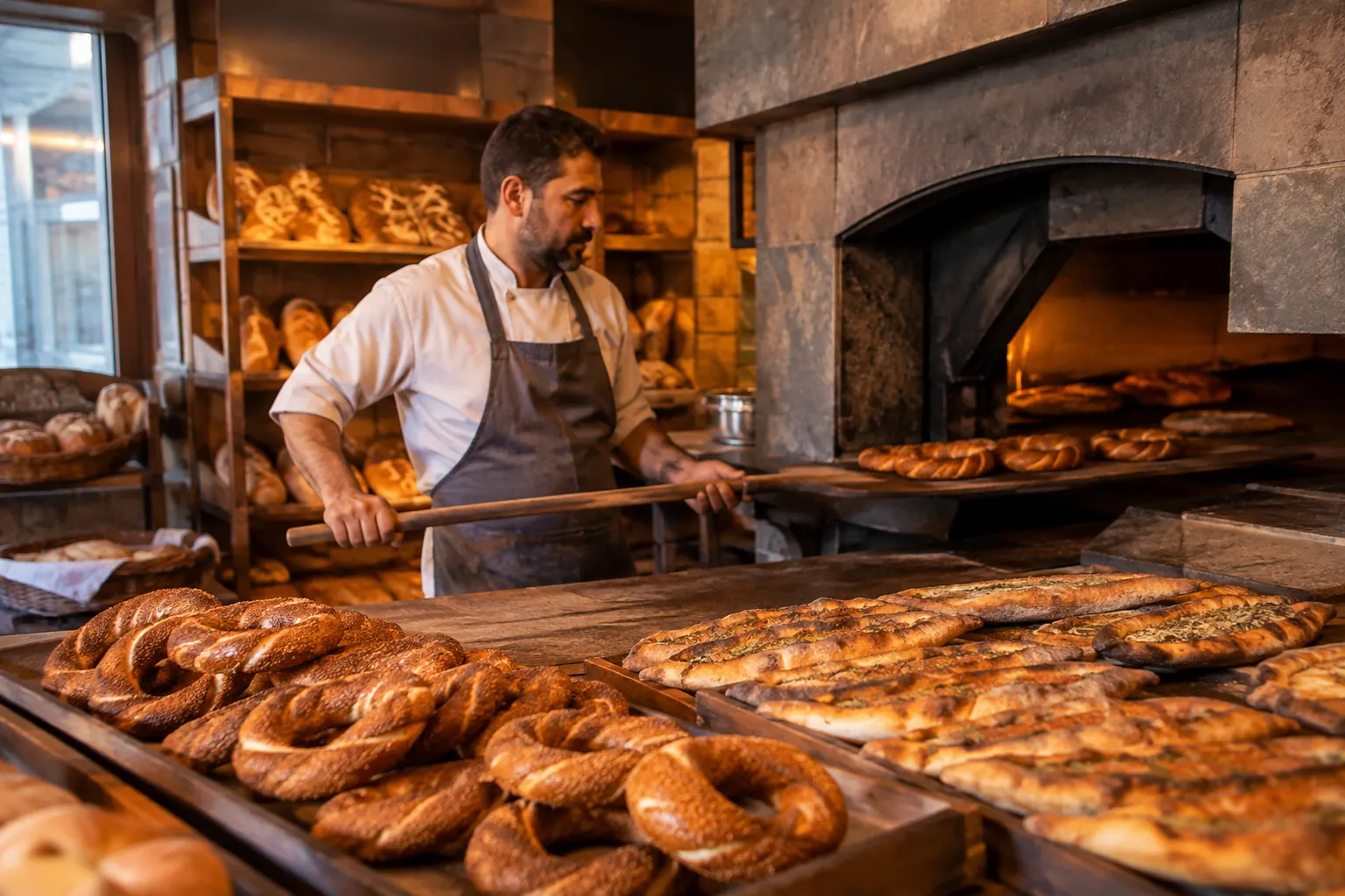 Fresh bakery at Anatolian Fine Foods