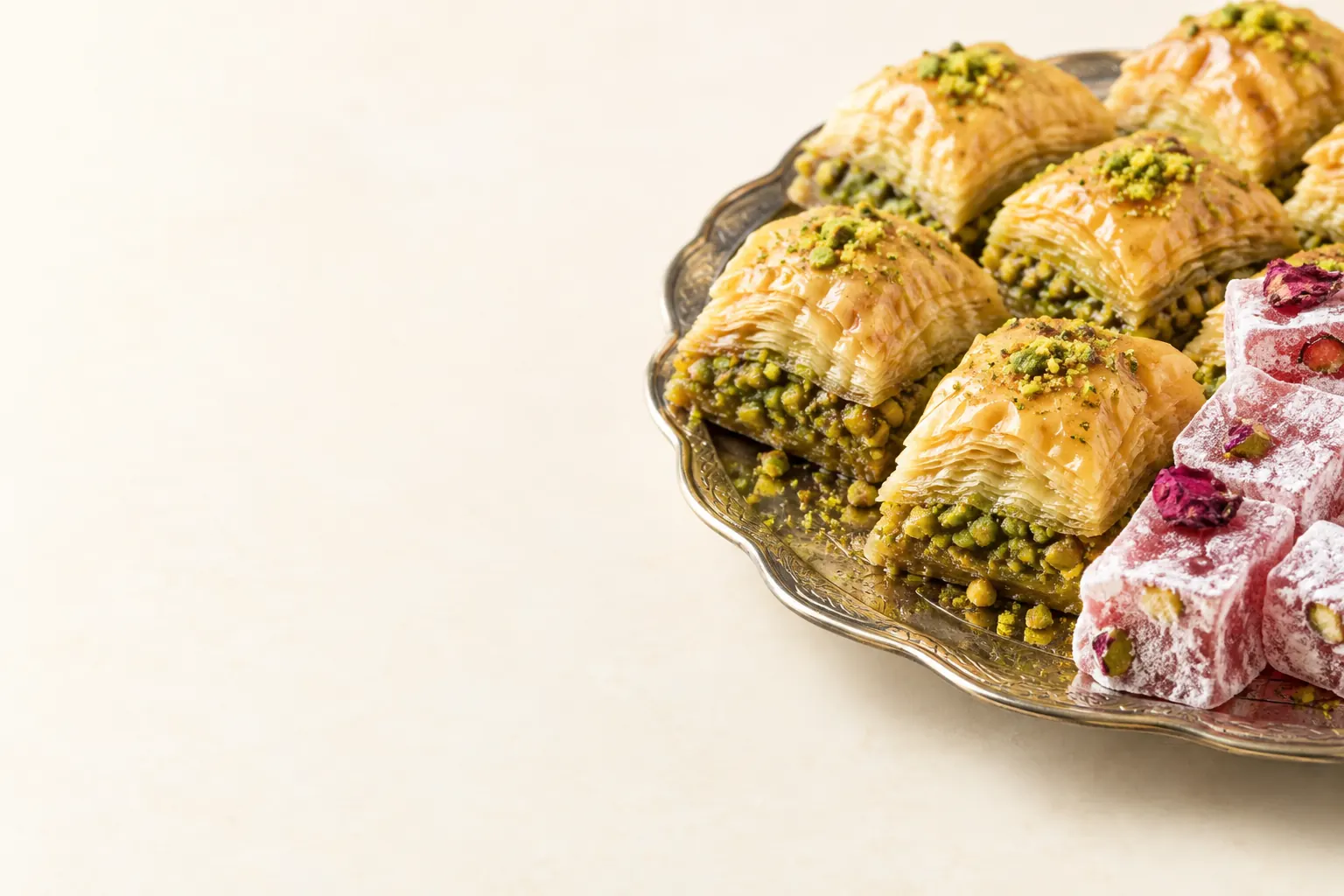 Pistachio baklava