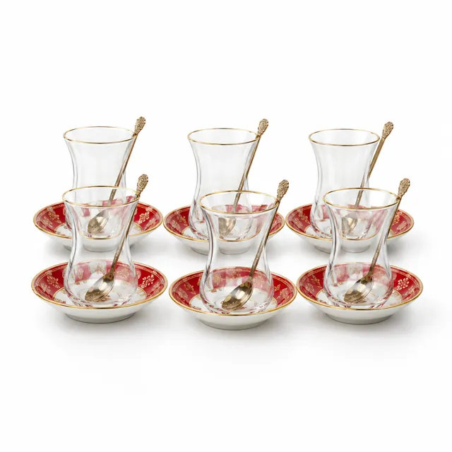 Tulip Tea Glass Set (6 pcs)